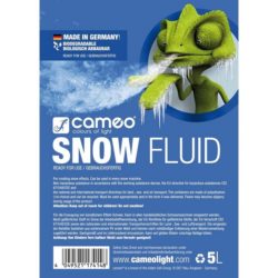 Cameo SNOW FLUID 5 L Specjalistyczny płyn do wytwornic śniegu do wytwarzania piany, 5 l