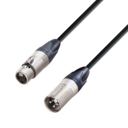 Adam Hall Cables K5 MMF 0300 Kabel mikrofonowy Neutrik XLR żeńskie – XLR męskie.