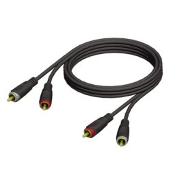Adam Hall Cables REF 800 1 Kabel audio 2 x cinch męskie – 2 x cinch męskie, 1 m